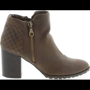 Brown ankle boots